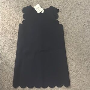 Crewcuts Navy Scalloped Dress